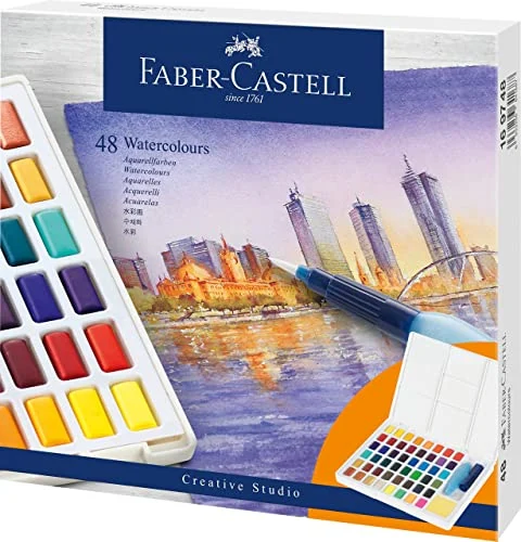 Faber-Castell — boîte aquarelle de 48 couleurs — visuel de la référence