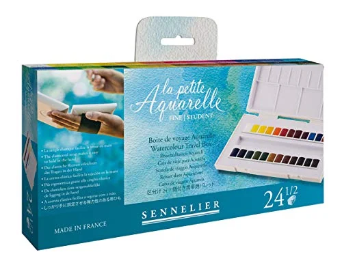 Sennelier La Petite Aquarelle — 24 demi-godets — visuel de la référence
