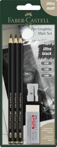 Faber-Castell Pitt Graphite Matt — kit de 5 pièces — visuel de la référence