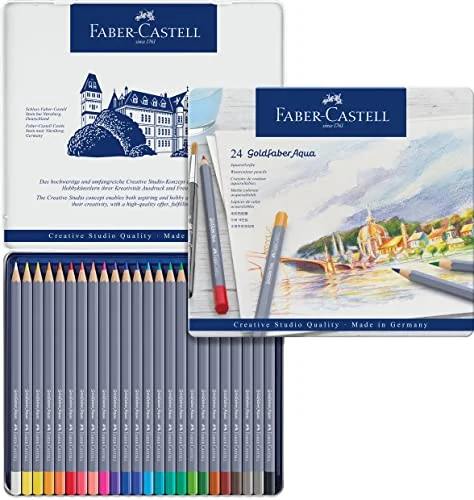 Faber-Castell Goldfaber Aqua — 24 crayons — visuel de la référence