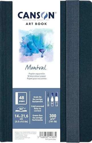 Canson Art Book Montval — carnet portrait 14 × 21,6 cm — visuel de la référence