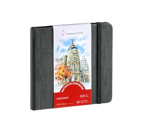 Hahnemühle Watercolour Book — carré 19,5 cm — visuel de la référence