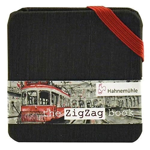 Hahnemühle Mini ZigZag — carnet accordéon 5 × 5 cm — visuel de la référence