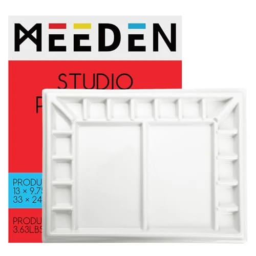 MEEDEN Studio — palette en porcelaine, 17 emplacements — visuel de la référence